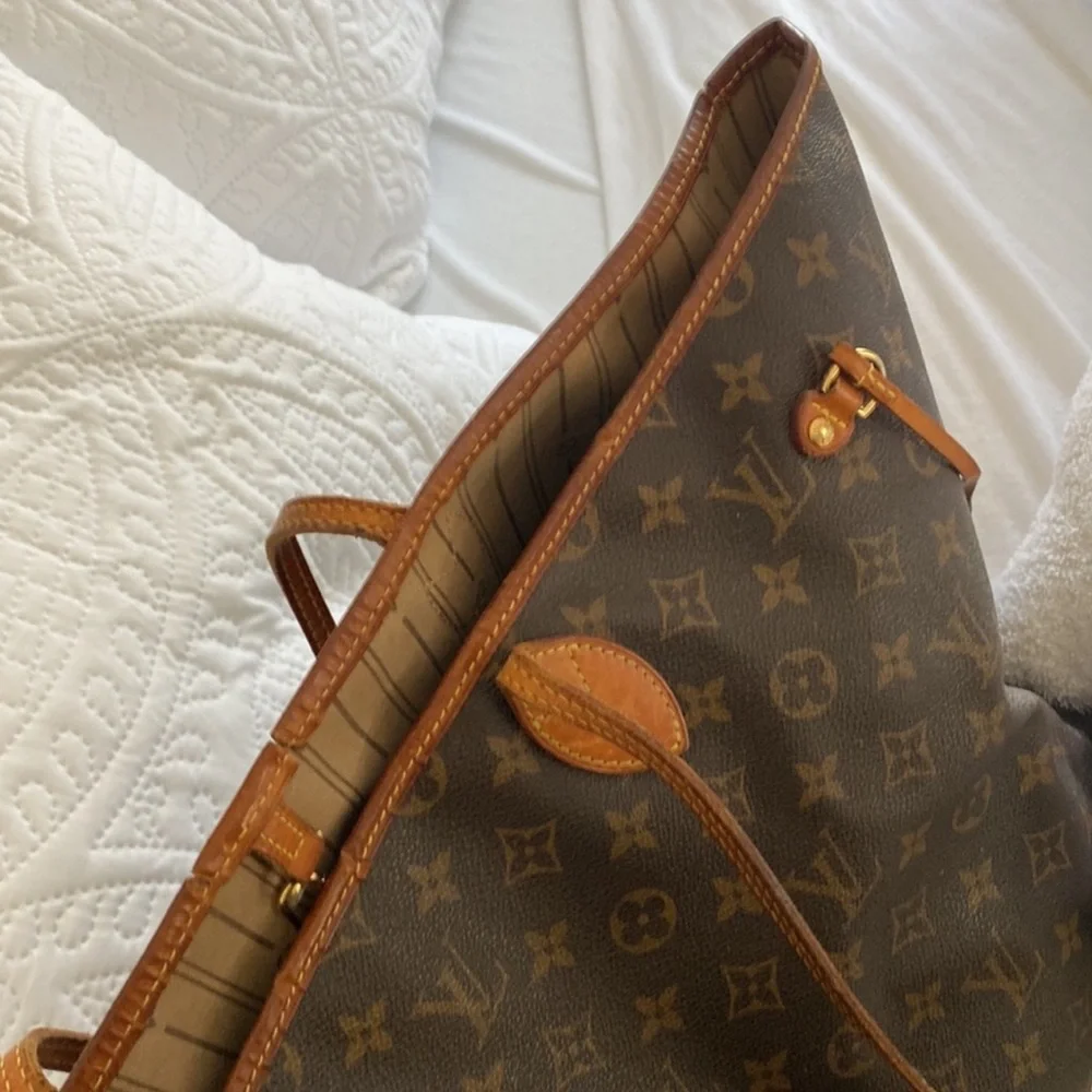Louis Vuitton Monogram Canvas Brown Tote Bag